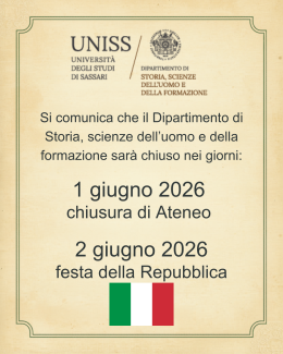 Chiusura 1-2 giugno 2026