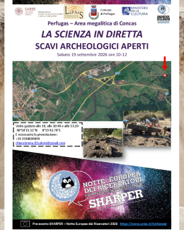 Locandina SHARPER 2026 Perfugas